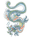 Tinsley Transfers Extra Large Dragon Temporary Tattoo