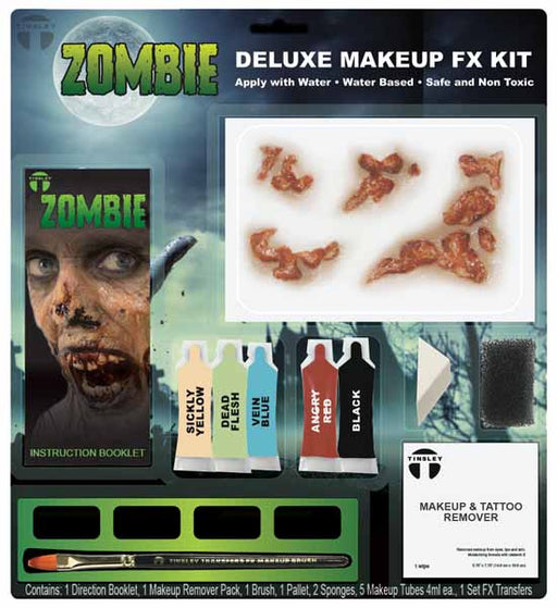 Tinsley Transfers Deluxe Zombie Makeup Kit