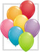 Qualatex 5-Inch Festive Assortment Latex Balloons, 100 Count