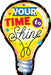Your Time to Shine 40-Inch Shaped Foil Balloon