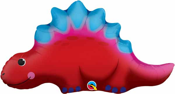 Cute Stegosaurus 21-Inch Shaped Foil Balloon