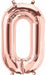 16-Inch Rose Gold Letter O Balloon