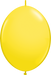 Qualatex Yellow 12-Inch QuickLink Latex Balloons, 50 Count