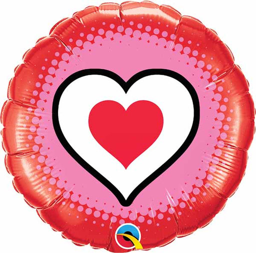 Only Hearts 18-Inch Round Foil Balloon