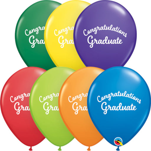 GRADUATION SCRIPT 11" CARNIVAL 50/BG