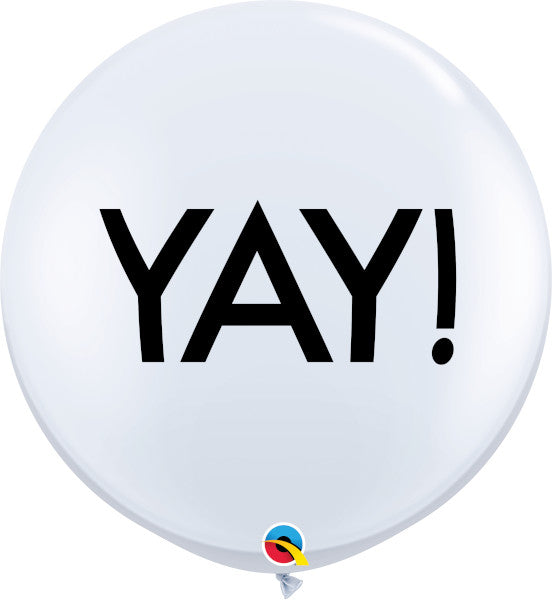 SIMPLY YAY! 36" WT BK-INK LATEX 2/BG