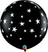 Contempo Stars 36-Inch Latex Balloons, 2-Pack