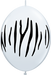 ZEBRA STRIPES WHITE 12" QUICKLINK 50/BAG
