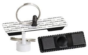Regular ClikMagnet Black Ceiling Magnet, 5 lb Pull