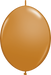 Qualatex Mocha Brown 6" QuickLink Latex Balloons, 50 Count