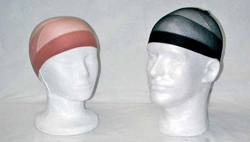Bonnets de perruque beige West Bay, lot de 2