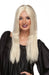20-Inch Blonde Parted Costume Wig