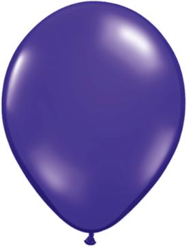 Qualatex 16-Inch Quartz Purple Latex Balloons, 50 Count