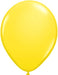 Qualatex 9-Inch Yellow Latex Balloons, 100 Count