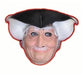 Grandpa Bat Black Costume Wig with White Tips
