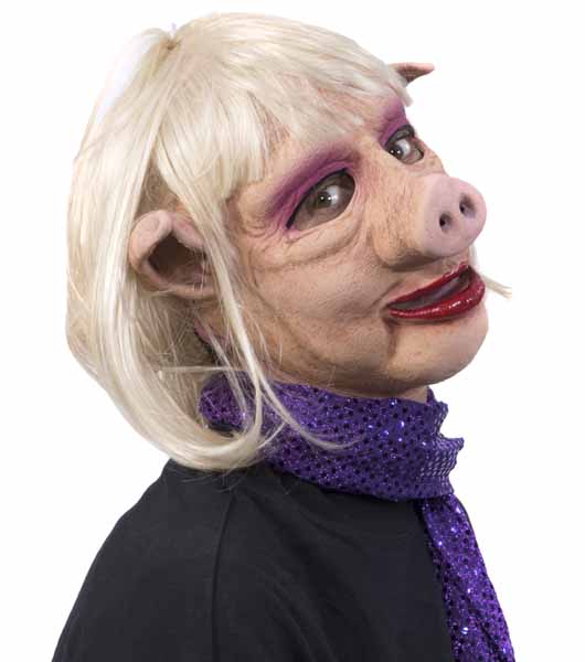 Mrs. Pig Costume Mask