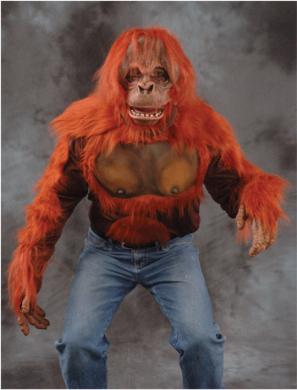Zagone Studios Orangutan Super Action Costume Gloves