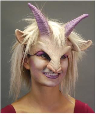 Zagone Studios Goat'ress Latex Mask Headpiece