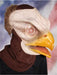 American Pride Eagle Mask with Moving Mouth