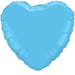 18-inch Pale Blue Heart-Shaped Foil Balloon balloon arch and garland shimmer and confetti balloons unicorn baby shower bridal shower party supplies birthday decoration first