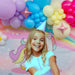 Unicorn Balloons Arch Garland Kit With 7ft by 5ft Rainbow Unicorn Backdrop Banner and Stars - Main 2