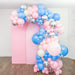 16-Foot DIY Gender Reveal Balloon Garland and Arch Kit - Pink, Blue and Silver - Main