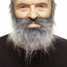 Moustache & Beard Combo - Black Grey