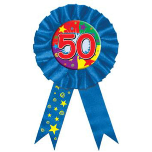 Golden Jubilee Celebration 50th Birthday Party Award Ribbon (3/Pk)