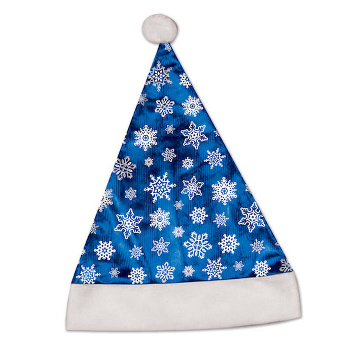 Metallic Blue Santa