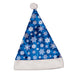 Metallic Blue Santa