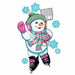 Chuckles The Snowman Jointed Cutout Decoration - 26 Inches (3/Pk)