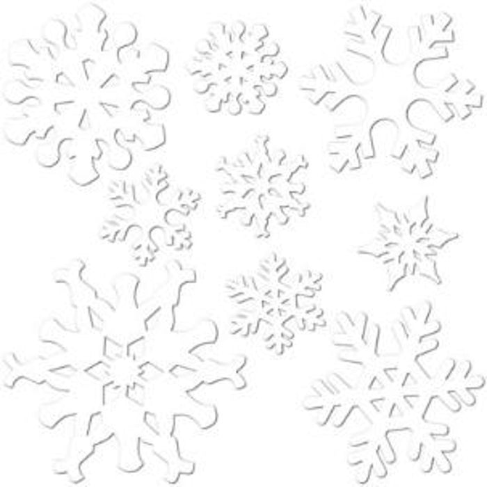 Set Of Snowflake Cutouts (27/Pk) — Shimmer & Confetti