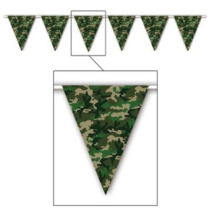 Camo Flag Pennant