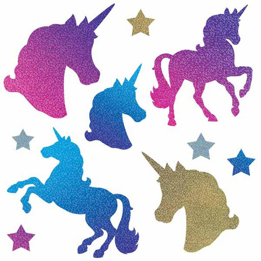 Silver Lining Rainbow Large Unicorn Cut-Out