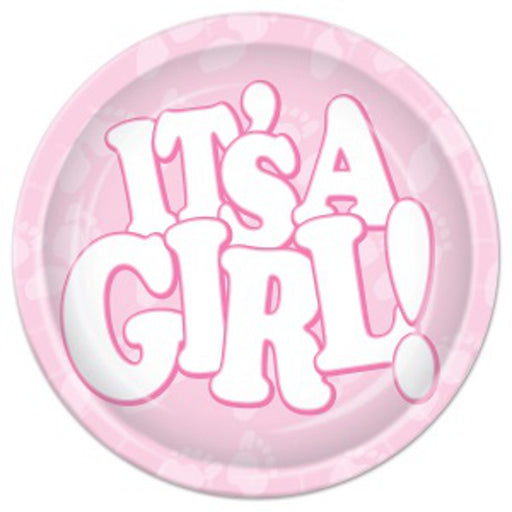 It'S A Girl Plates