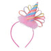 Party Central Club Multicolor Girl Child Snap On Party Hat Headband (1/Pk)