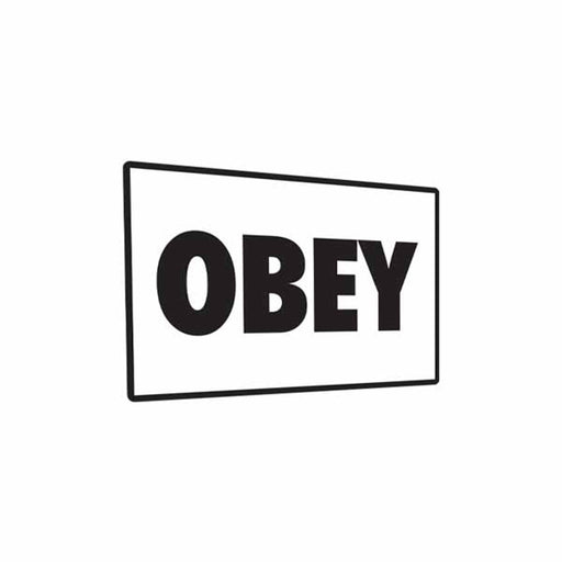 Obey Aluminum Sign