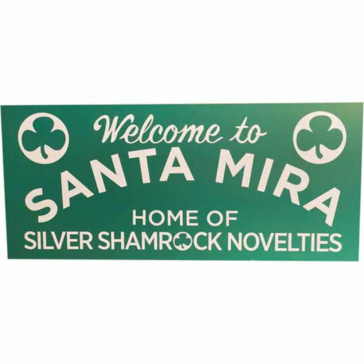 Santa Mira Wood Sign