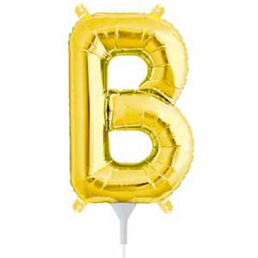 Letter B Gold