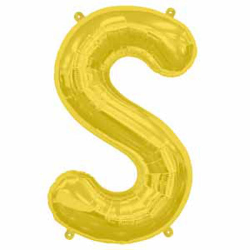 Letter S Gold