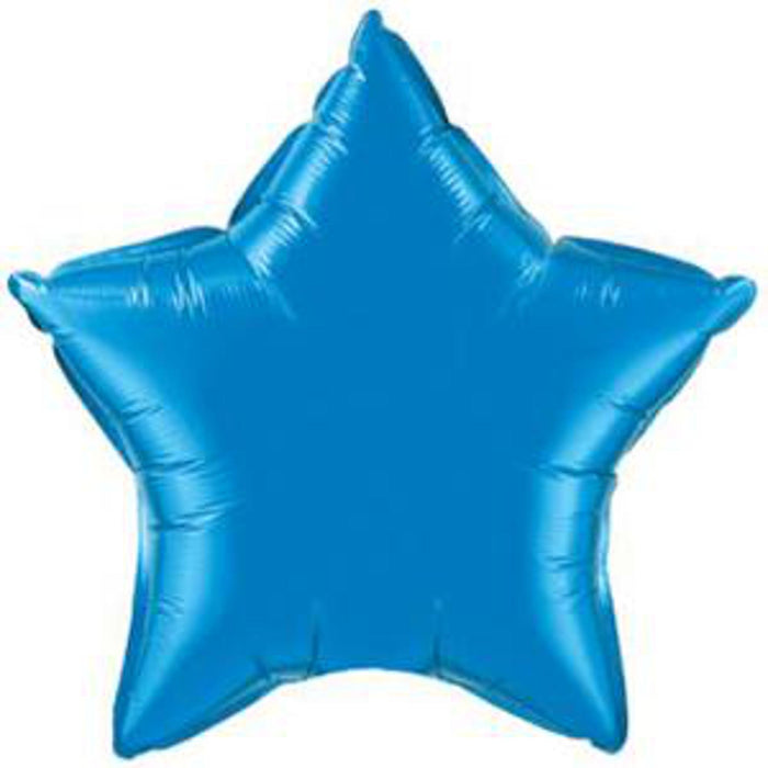 Light Blue Candy Cane Shape Foil Balloon (Choose size)