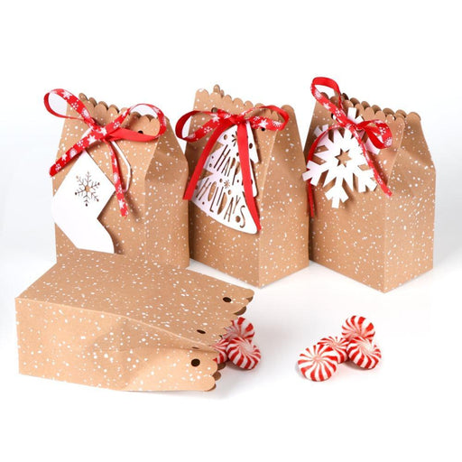 Christmas Gift Bags -  12ct - Shimmer & Confetti