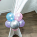 16ft Mermaid Unicorn Balloon Arch and Garland Kit with Silver Tail Fins - Main 5