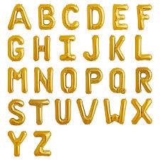 Gold Foil Letter Balloon balloon arch and garland shimmer and confetti balloons unicorn baby shower bridal shower party supplies birthday decoration first