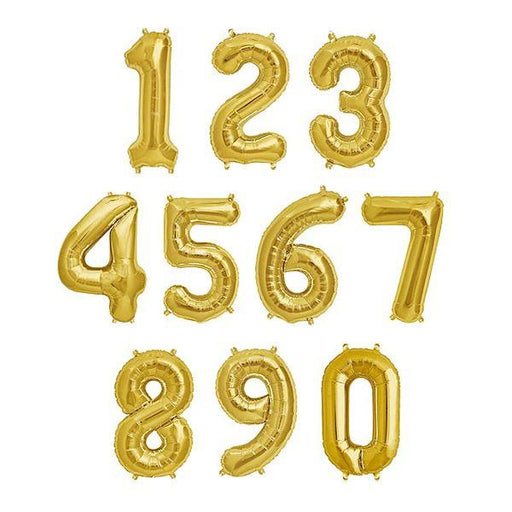 Gold Foil Number Balloon balloon arch and garland shimmer and confetti balloons unicorn baby shower bridal shower party supplies birthday decoration first