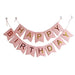 Happy Birthday Banner - Pink - Shimmer & Confetti