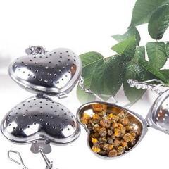 75 Pack of Heart-Shaped Tea Strainer Party Favors