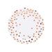 Rose Gold Polka Dot Tableware Set - Shimmer & Confetti