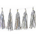 Silver Party Tassels - Shimmer & Confetti