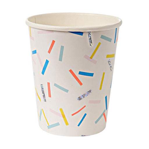 Sprinkles Party Cups 12ct - Shimmer & Confetti